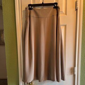 Eileen Fisher silk midi skirt
